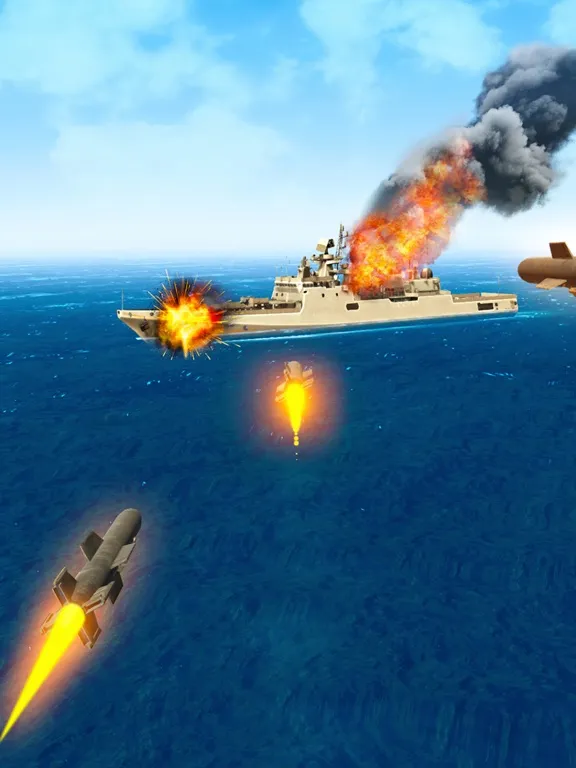 تصاویر Drone Attack 3D: Sea Warfare iPad 