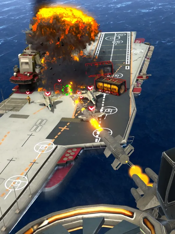تصاویر Drone Attack 3D: Sea Warfare iPad 
