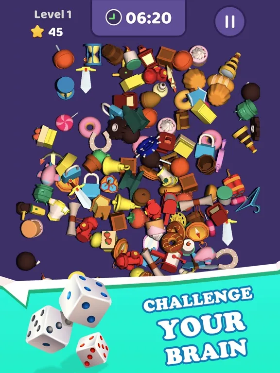 Match 3D Master！ iPad  スクリーンショット