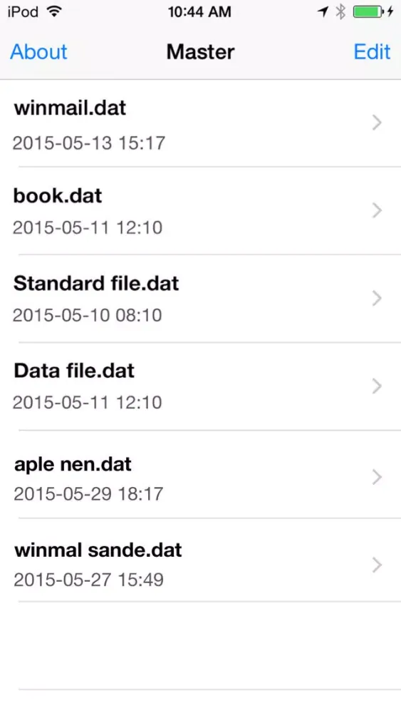 Winmail.dat Opener - XPS & MSG應用截圖