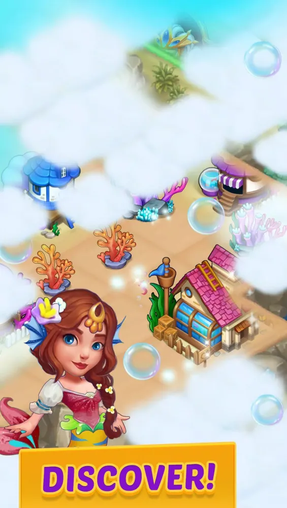 Merge Mermaids-magic puzzles Screenshots