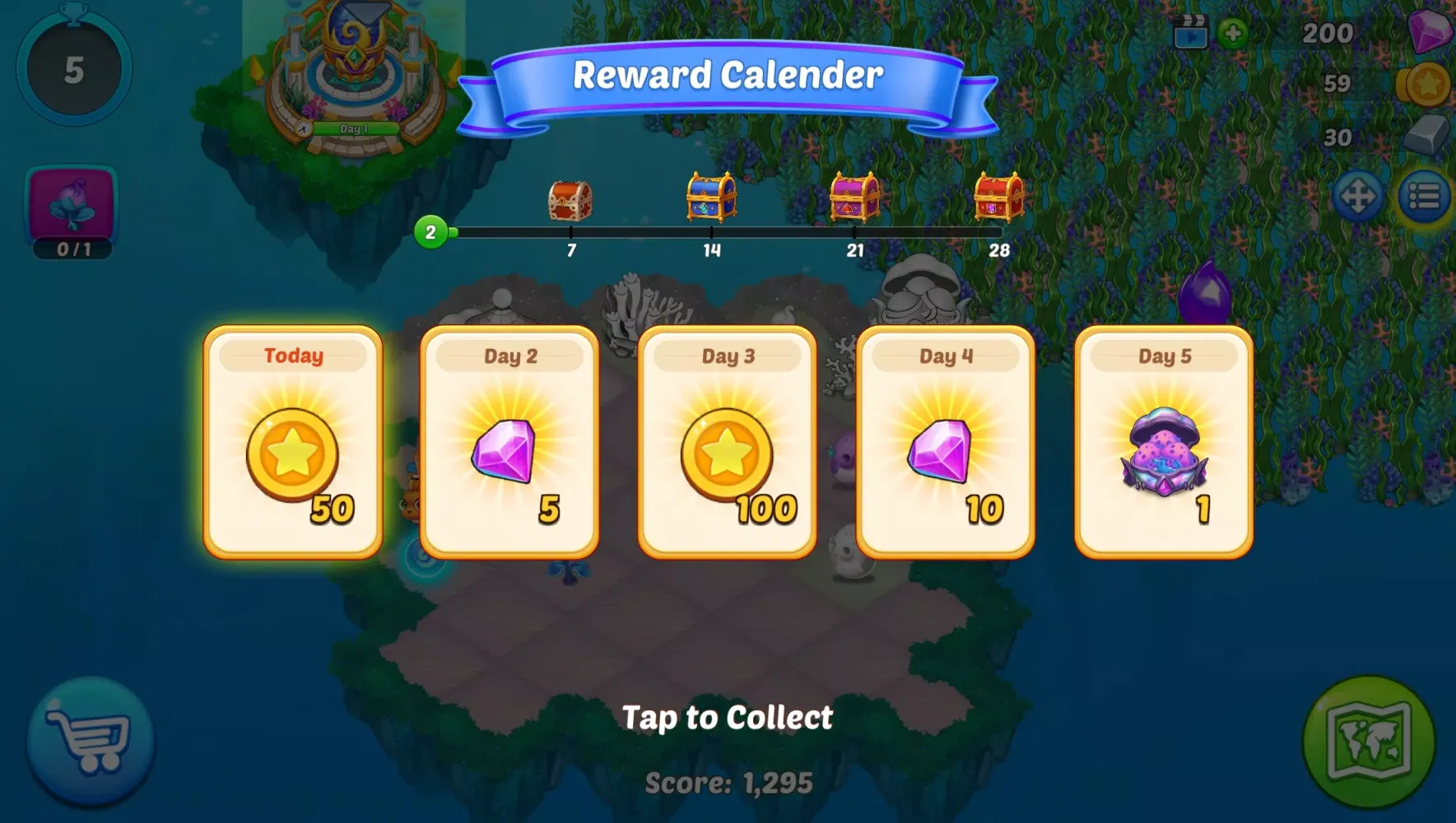 Merge Mermaids-magic puzzles Screenshots