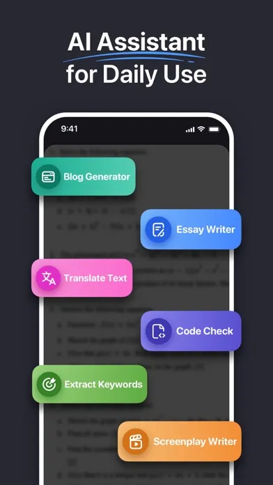 Screenshot di AI Homework Helper-Whizzard