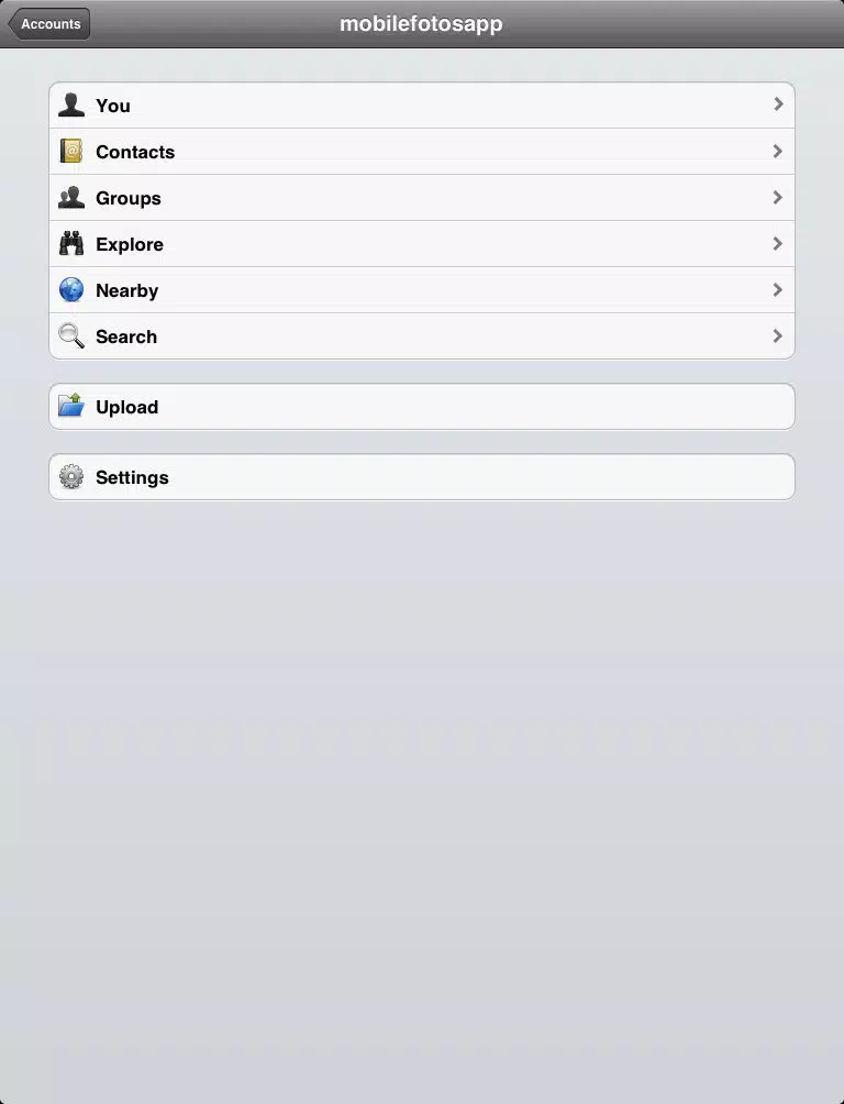 Screenshot di Mobile Fotos • Flickr Browser & Uploader iPad 