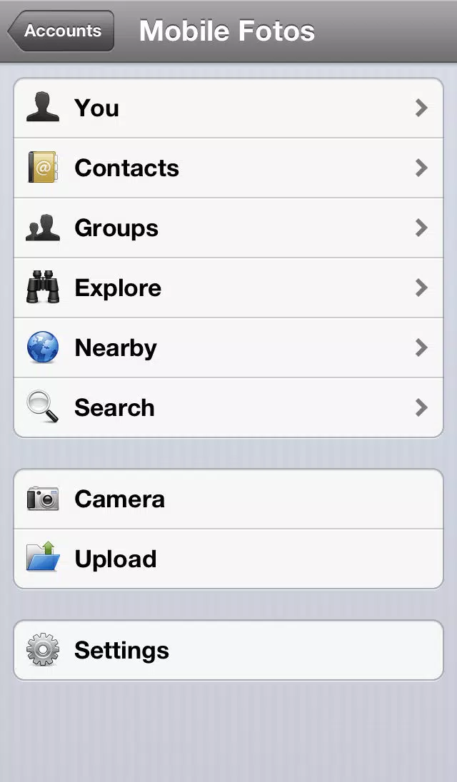 Screenshot di Mobile Fotos • Flickr Browser & Uploader