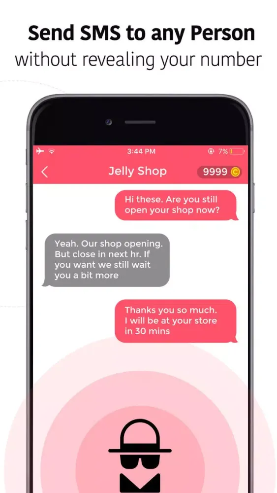Capturas de pantalla de Second Phone Number: Private SMS texting & message