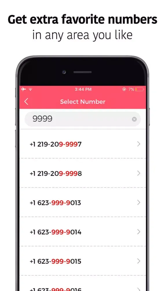 Capturas de pantalla de Second Phone Number: Private SMS texting & message