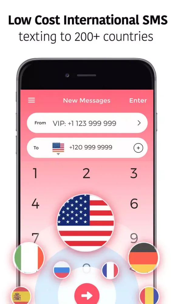 Capturas de pantalla de Second Phone Number: Private SMS texting & message