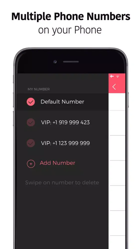 Capturas de pantalla de Second Phone Number: Private SMS texting & message