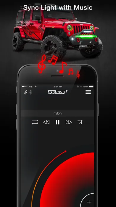 Capturas de tela do XK TITAN - LED Light App Controller