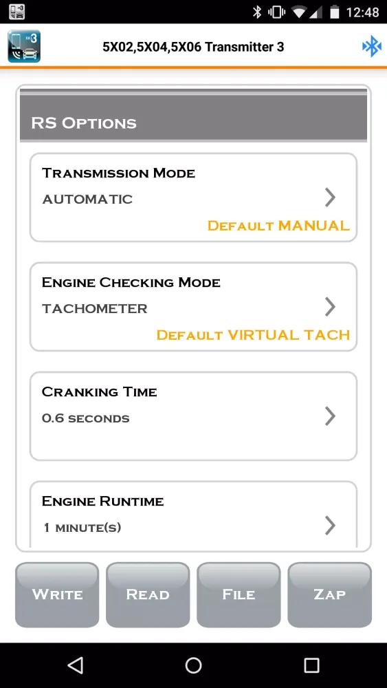 ภาพหน้าจอของ Directechs Mobile