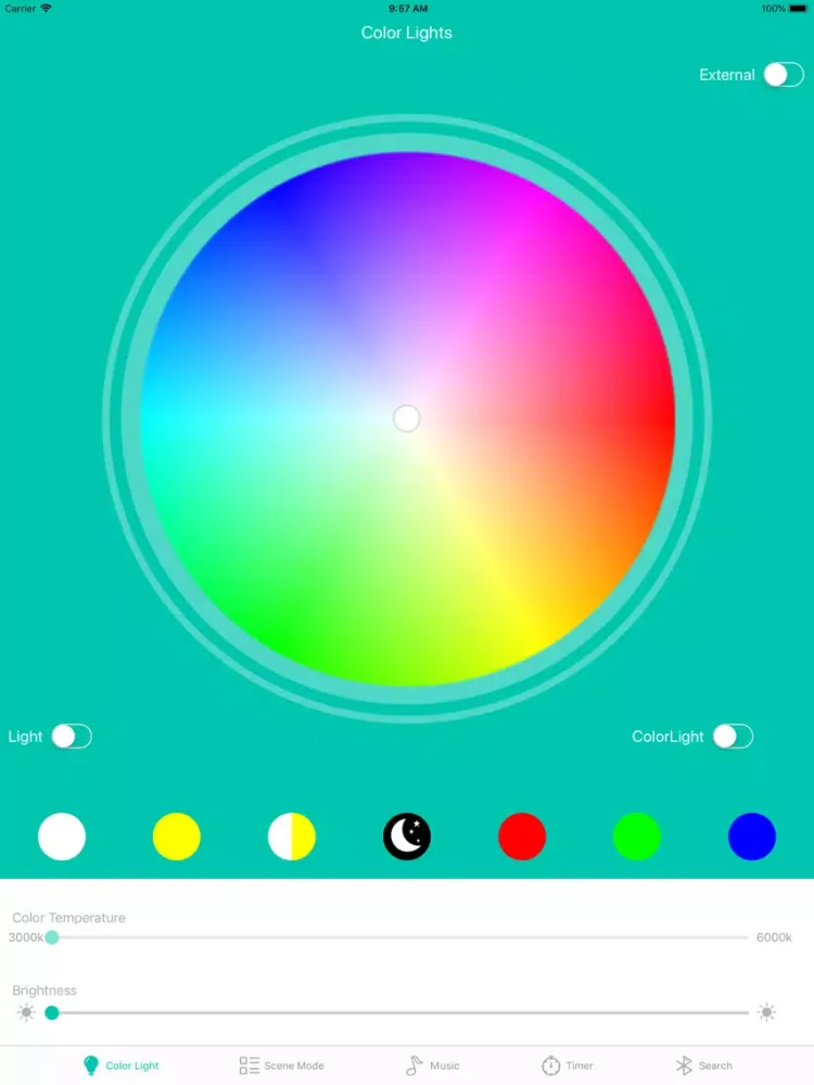 Ảnh chụp màn hình của Tick Light iPad 