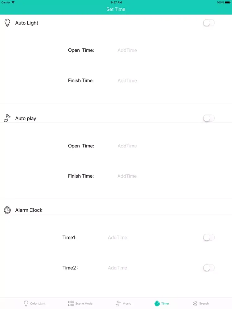 Ảnh chụp màn hình của Tick Light iPad 