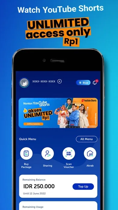 myXL–Cek Kuota & Beli Paket XL Screenshots
