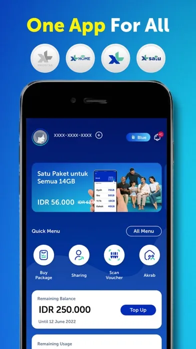myXL–Cek Kuota & Beli Paket XL Screenshots