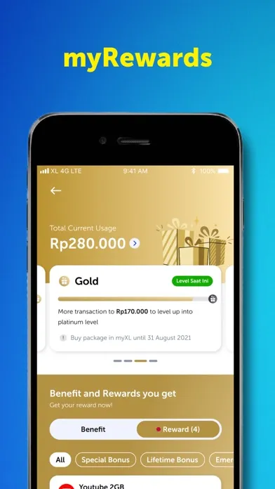 myXL–Cek Kuota & Beli Paket XL Screenshots