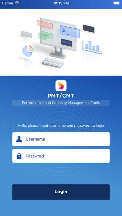 Tangkapan layar PMT/CMT Mobile