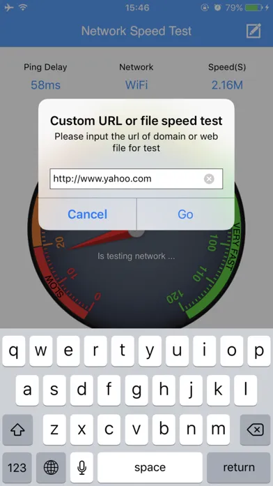 speed tester & net ping test Ekran Görüntüleri
