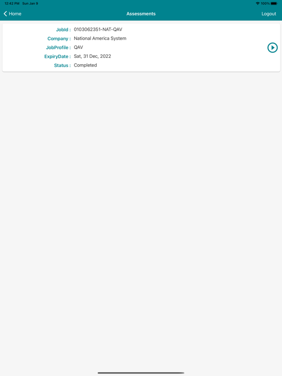 XLB-VAP iPad  Screenshots
