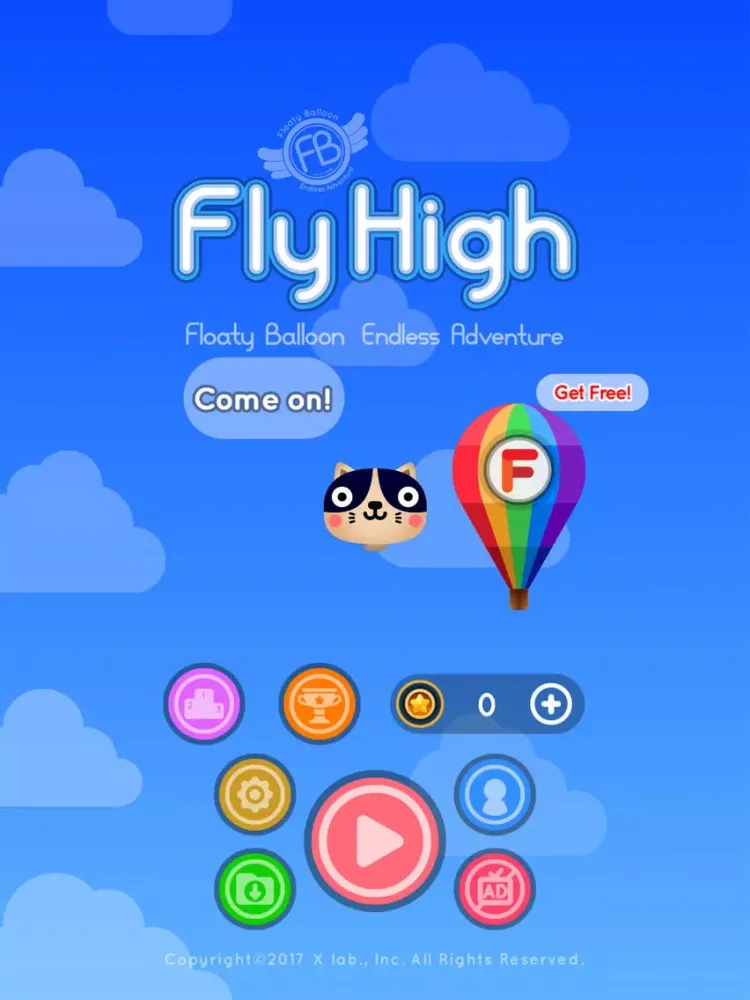 Скриншоты Fly High : Floaty Balloon iPad 