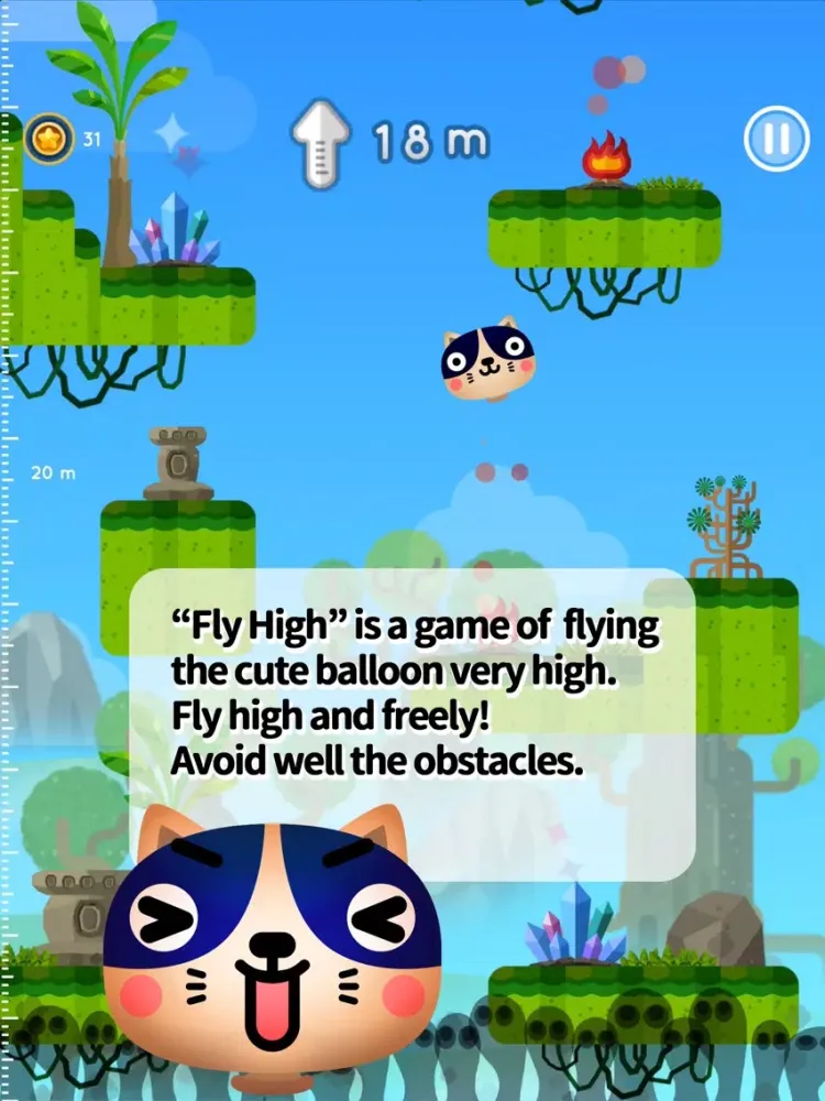 Скриншоты Fly High : Floaty Balloon iPad 