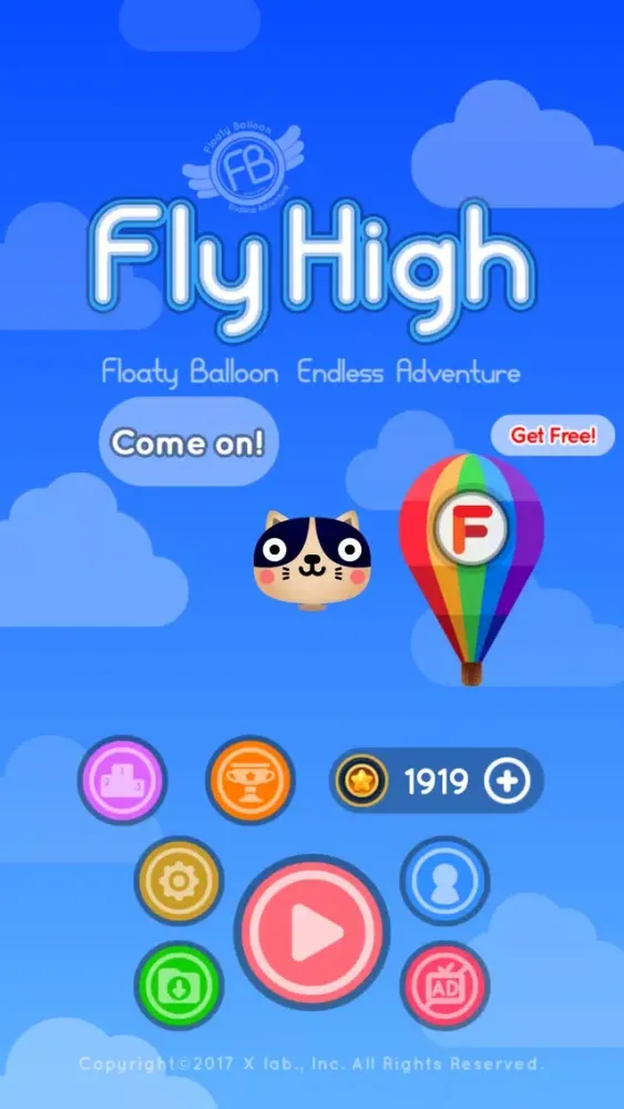 Скриншоты Fly High : Floaty Balloon