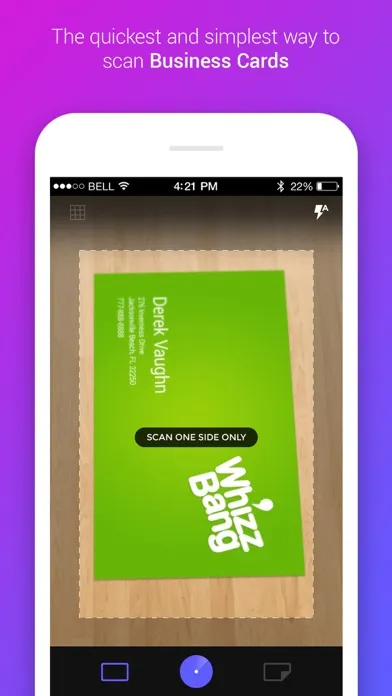 Business Card Reader & Scanner Screenshots