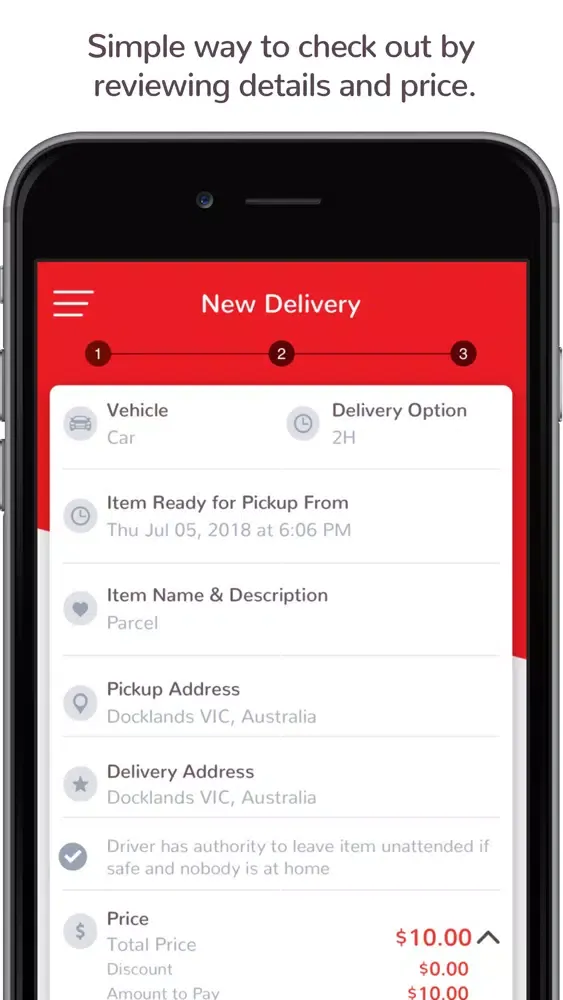 Скриншоты DeliverNow Customer - Courier