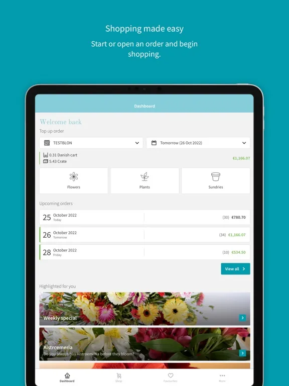 XL Flor iPad  Ekran Görüntüleri