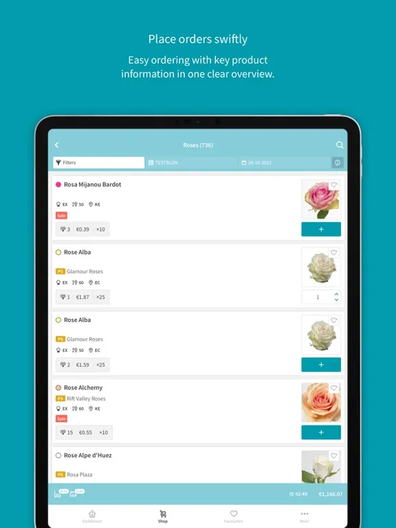 XL Flor iPad  Ekran Görüntüleri