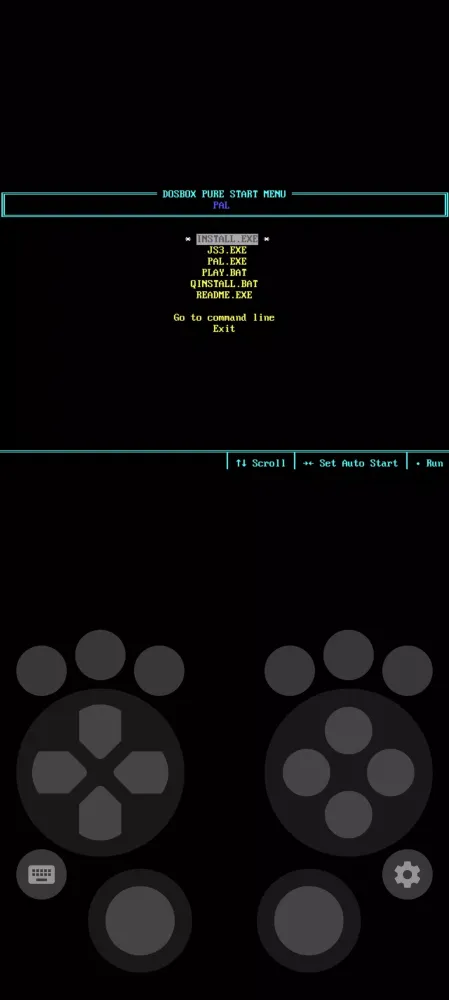 MS DOS Emulator Screenshots