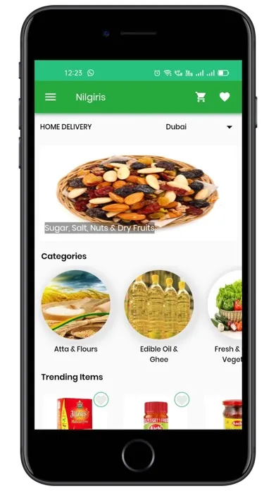 Скриншоты Nilgiris Online Grocery