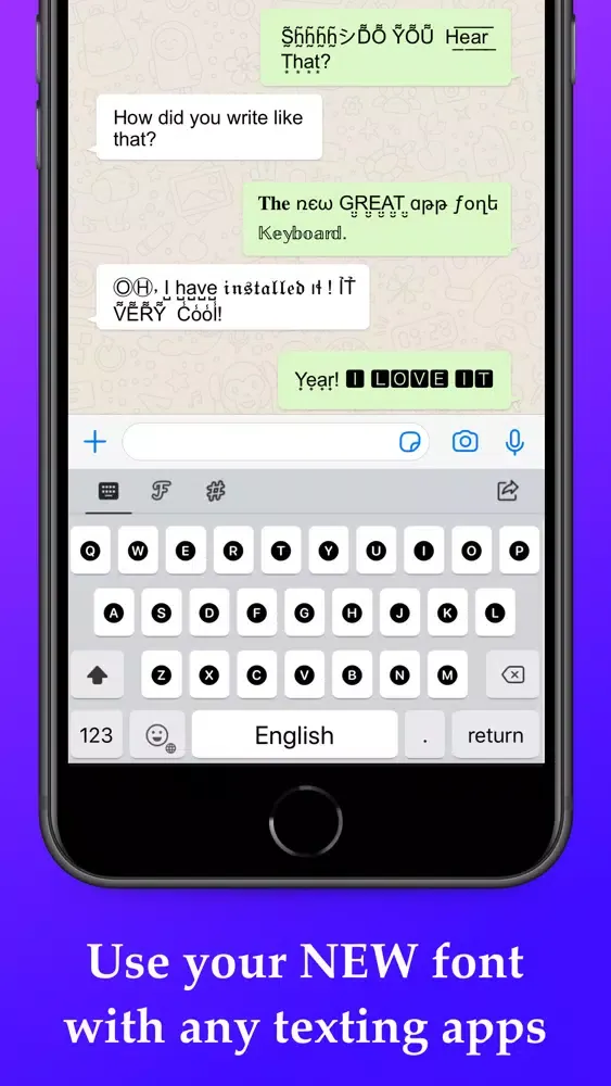 Stylish Fonts keyboard -Emoji سکرین شاٹس