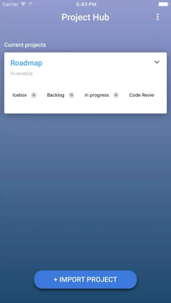 ProjectHub Screenshots