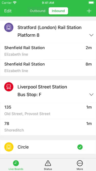 Live Boards - Train & TFL Time应用截图