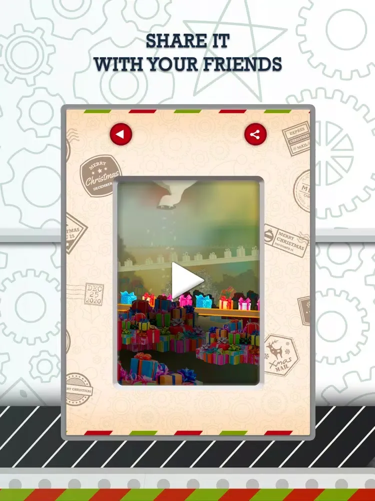 Tangkapan skrin Face Xmas Factory – Elf Dance iPad 
