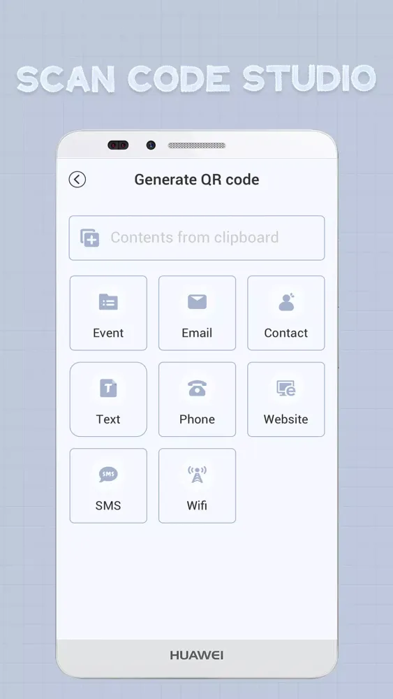 ภาพหน้าจอของ Scan Code Studio