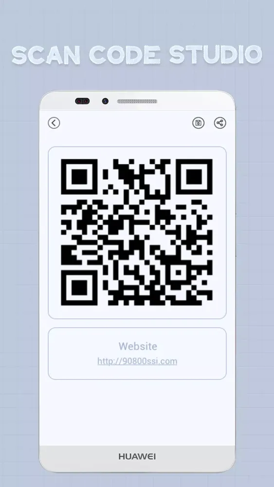 ภาพหน้าจอของ Scan Code Studio