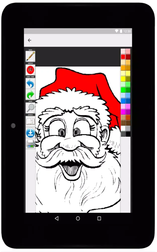 Tangkapan layar Christmas Coloring For Adults