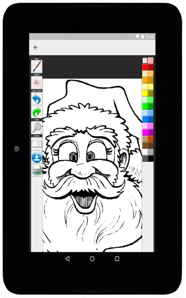 Tangkapan layar Christmas Coloring For Adults