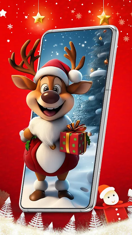 Screenshot di Christmas Wallpaper 3D Live