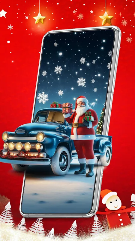 Screenshot di Christmas Wallpaper 3D Live