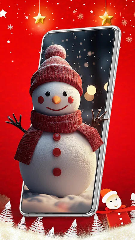 Screenshot di Christmas Wallpaper 3D Live