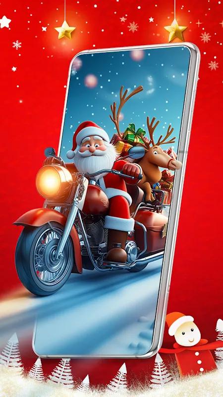 Screenshot di Christmas Wallpaper 3D Live