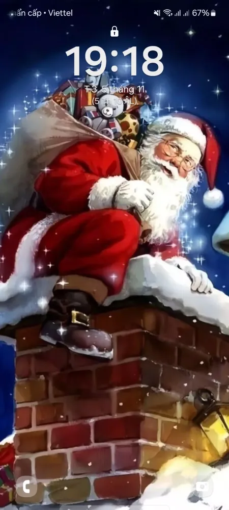 Captures d'écran de Santa Xmas 3D Live Wallpaper
