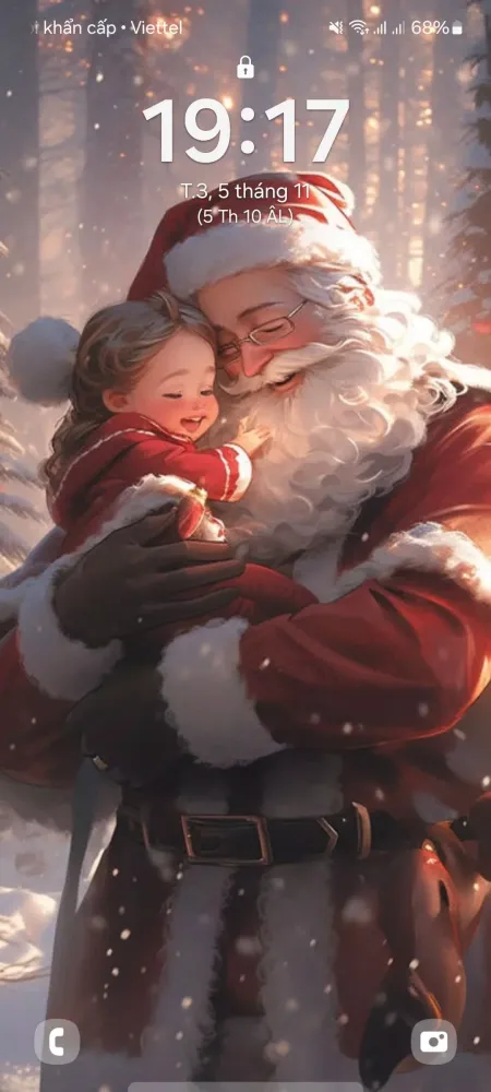 Captures d'écran de Santa Xmas 3D Live Wallpaper