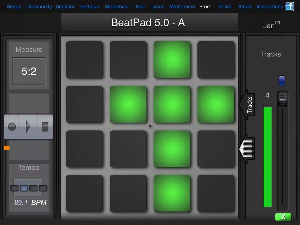 BeatPad | Lite iPad  Screenshots