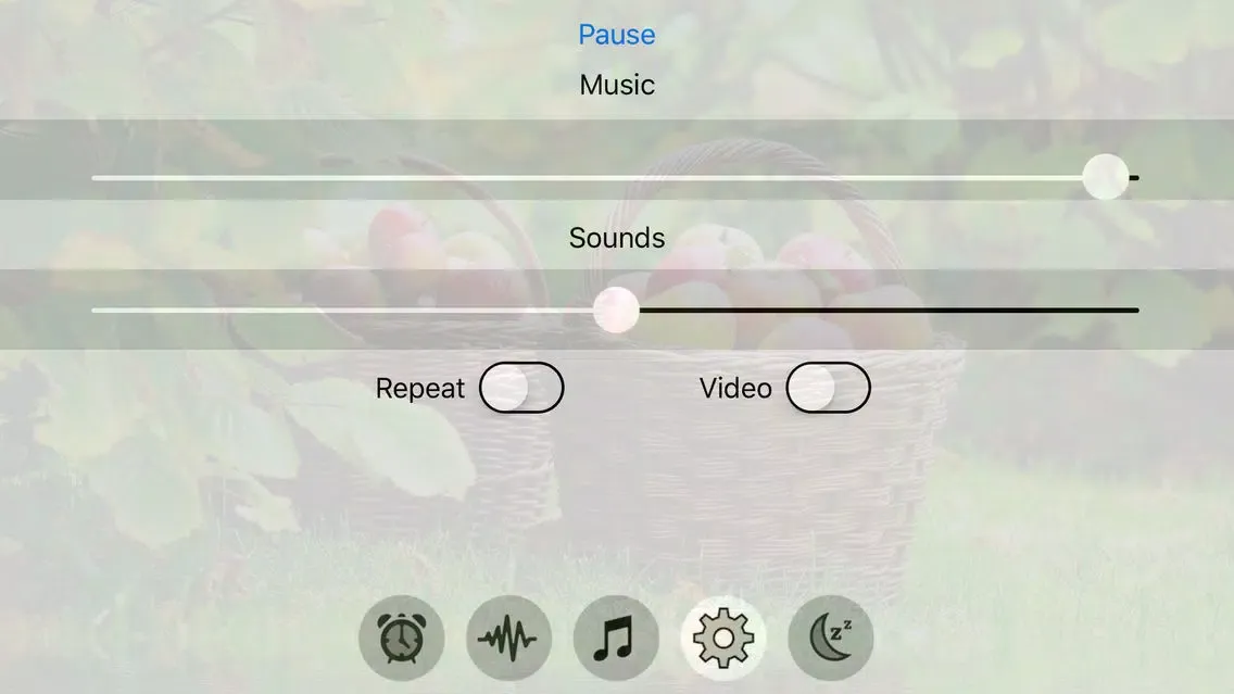 Tangkapan layar Music Healing 3