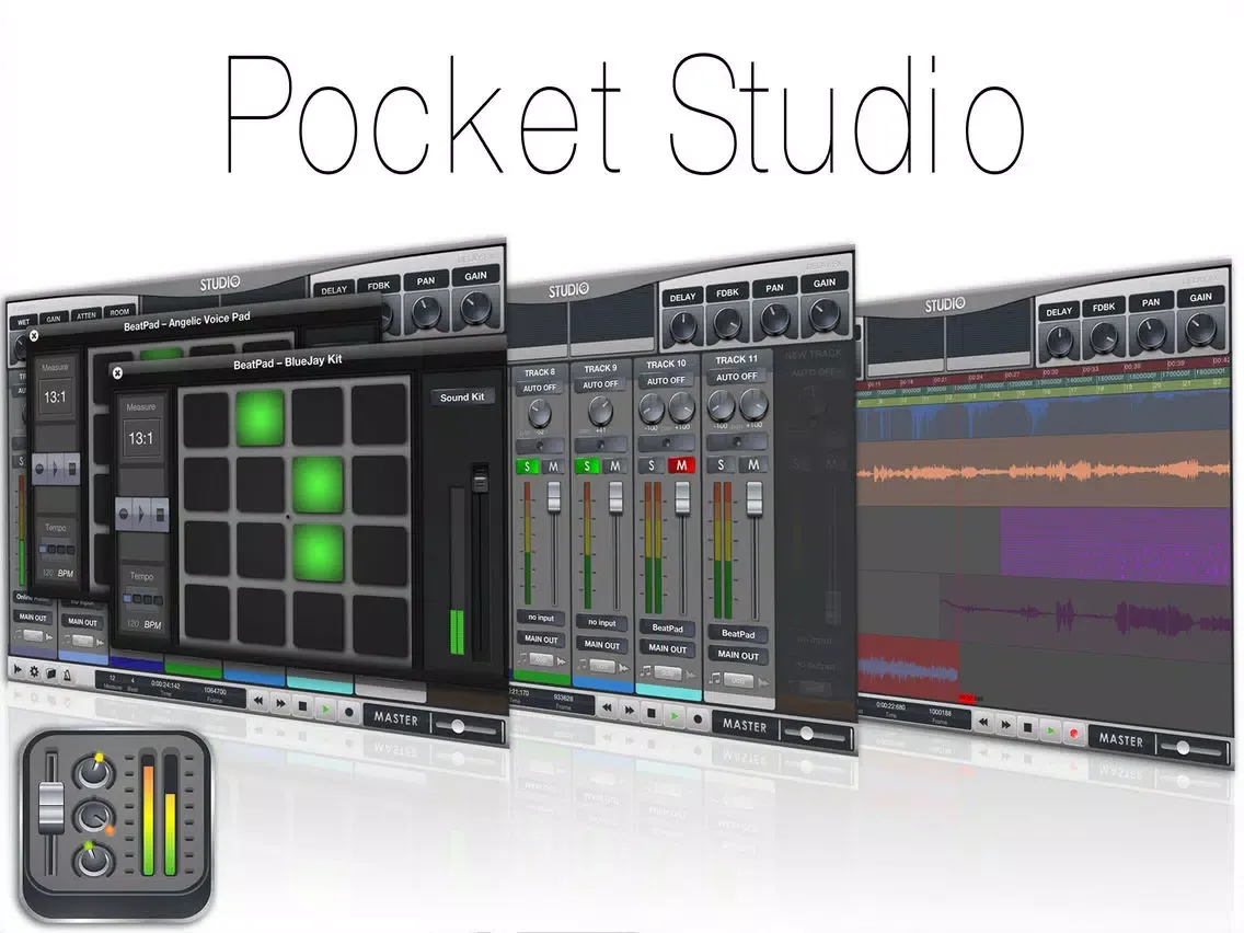 Pocket Studio | Free iPad  Ekran Görüntüleri