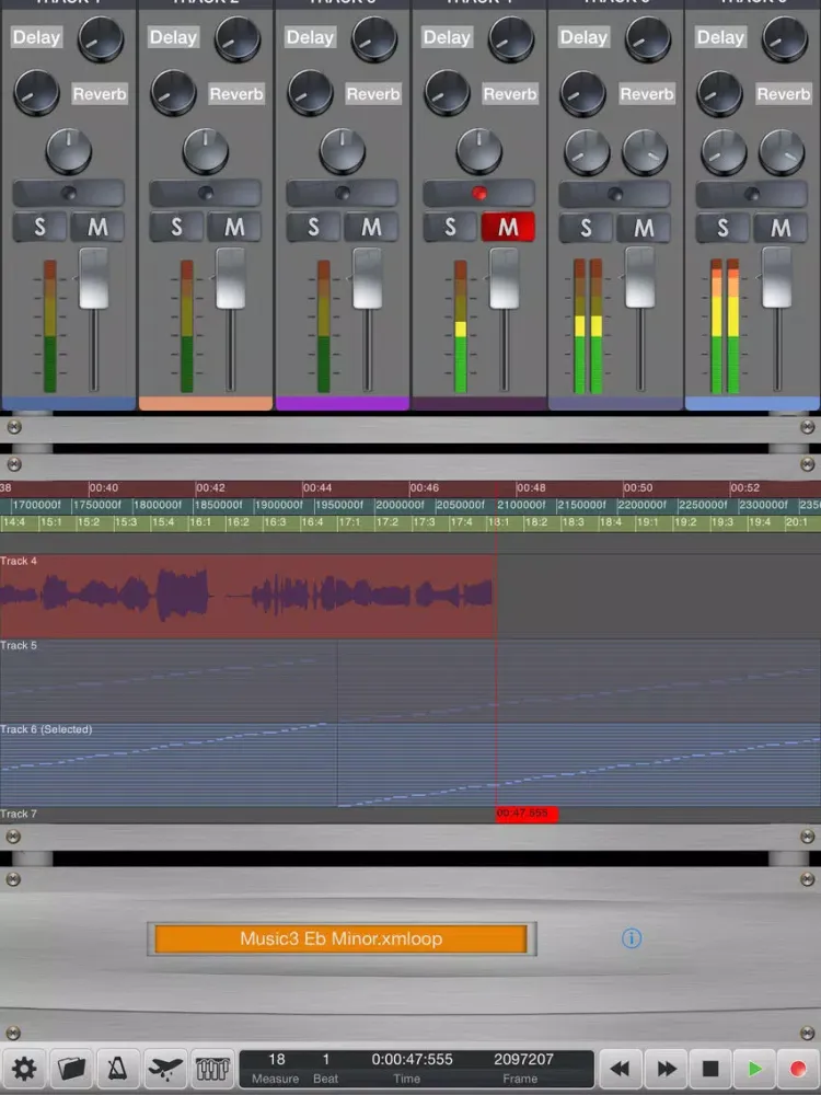 Zrzuty ekranu Rap-Studio iPad 